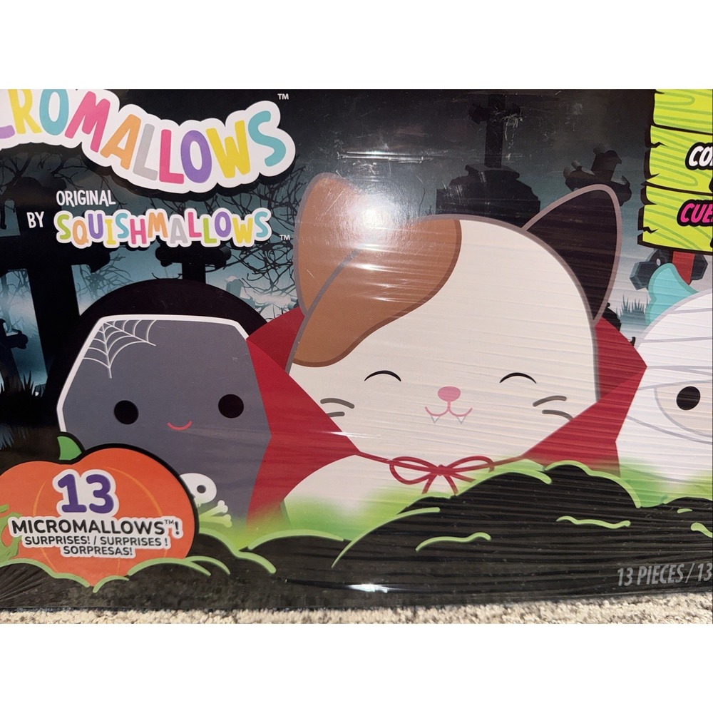 Squishmallows 13 Micromallows Sealed Halloween 2025 Countdown Calendar NIB RARE - Picture 2 of 5